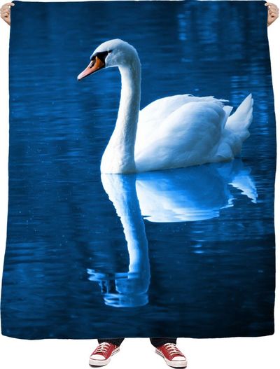 Swan Lake Fleece Blanket $65.00