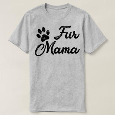 Fur Mama Shirt, Fur Mama T-shirt, Dog Mom T-shirt, Dog Mom Gift, Mom of Dogs, Funny Shirt, Unisex TShirt, Fur Mama T Shirt $16.50