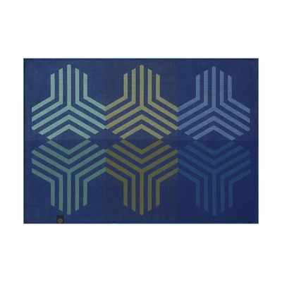 Kaléidoscope Fusion Blue Reversible Placemats $92.00