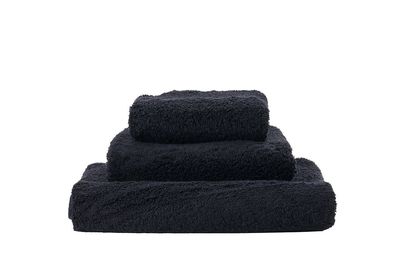 Super Pile Black Towels by Abyss and Habidecor $20.00