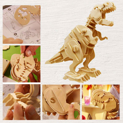 3D Wooden Craft Kit Puzzle Walking Dinosaur $59.80