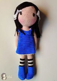 muñeca gorjuss amigurumi