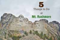 5 Family friendly things to do at Mt. Rushmore. #travel #familytravel #70dayroadtrip