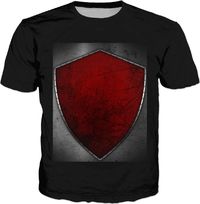 ROTS Shield Adult Classic Black T-Shirt $25.00