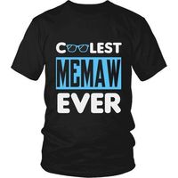 Memaw T-Shirt, Memaw Shirt, Cool Memaw, Coolest Memaw Ever T-Shirt, Gift for Memaw, Gift for Grandmother, Memaw Gift $20.99